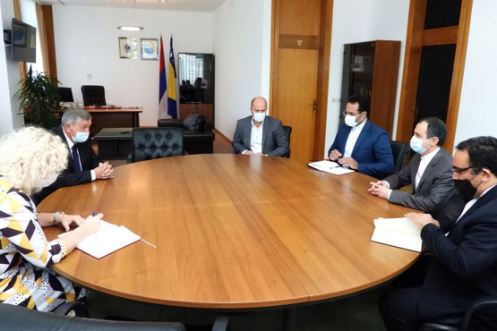 Predsjedavajući Predstavničkog doma Nebojša Radmanović primio u nastupnu posjetu ambasadora Islamske Republike Iran u BiH